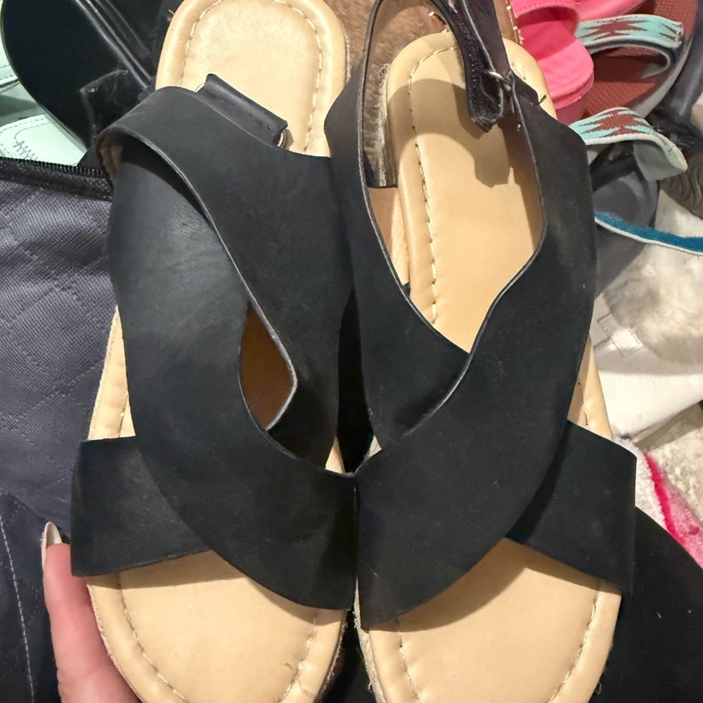 Black Women's Sandals